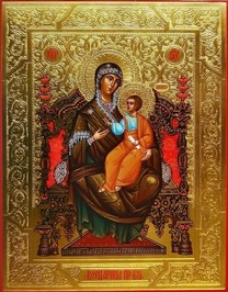Икона Божьей Матери "Всецарица"