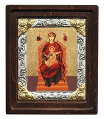 Икона Божьей Матери "Богородица на троне"