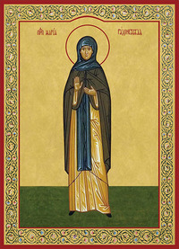 Печатная икона Марии Радонежской
