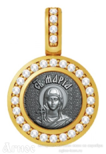 Нательная иконка с образом Марии Магдалины, фото 1