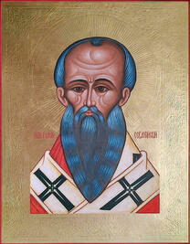 Рукописная икона священномученика Власия Севастийского