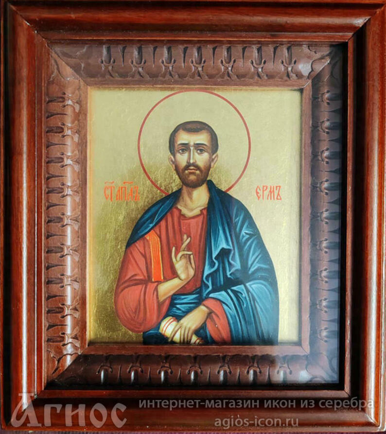 Рукописная икона апостола от 70-ти епископа Ерма Филиппопольского, фото 1